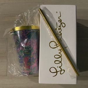 NWT Lilly Pulitzer Travel Tumbler